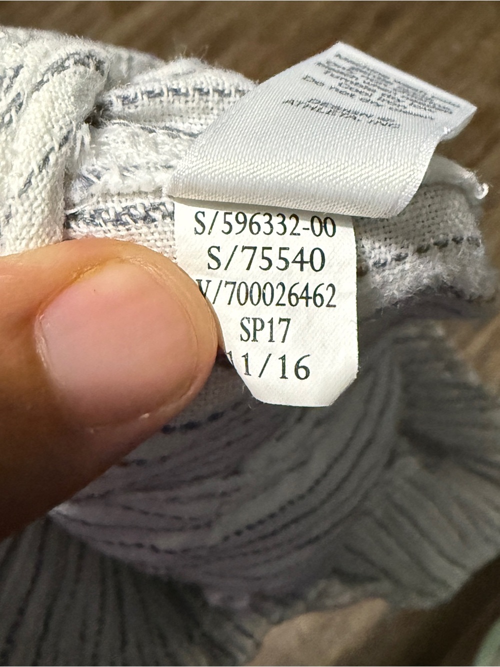 Athleta Bali Linen Heirringbone Striped Ankle Pants Women's 6 Cropped Vacation - Picture 5 of 6